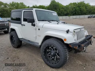 2013 Jeep Wrangler Sahara with VIN 1C4AJWBGXDL579341, listed as a Copart auction lot 55970815 with 105,961 mi miles and Salvage title. Bid and sale history available at DreamBid. Image 4.