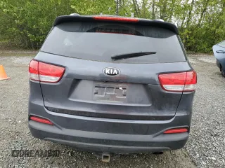 2018 Kia Sorento LX with VIN 5XYPGDA55JG365362, listed as a Copart auction lot 54647945 with 110,487 mi miles and Salvage Title. Bid and sale history available at carsss.com. Image 6.