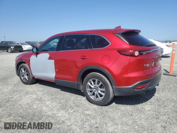 2016 Mazda CX-9 Touring with VIN JM3TCBCY2G0119252, listed as a Copart auction lot 55529005 with 95,587 mi miles and Salvage title. Bid and sale history available at DreamBid. Image 2.