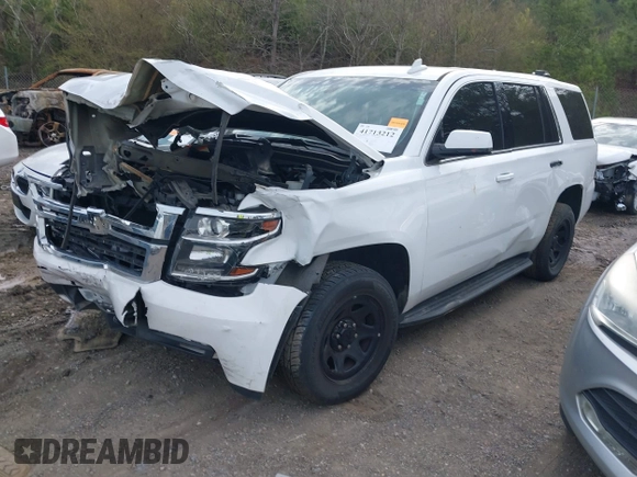 2020 Chevrolet Tahoe Commercial with VIN 1GNLCDEC8LR114821, listed as a IAAI auction lot 41713212 with 45,824 mi miles and . Bid and sale history available at DreamBid. Image 17.