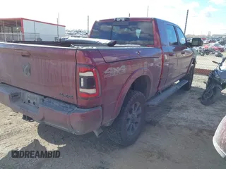 2021 Ram 2500 Laramie with VIN 3C6UR5NL1MG650746, listed as a IAAI auction lot 41676556 with Not Provided miles. Bid and sale history available at carsss.com. Image 4.