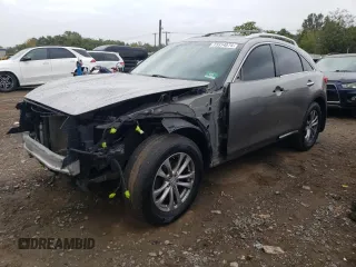 2010 Infiniti FX with VIN JN8AS1MW4AM850747, listed as a Copart auction lot 73314874 with 190,707 mi miles and Salvage Title. Bid and sale history available at DreamBid. Image 1.