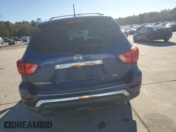 2017 Nissan Pathfinder SV z VIN 5N1DR2MN0HC660148, wystawiony jako Copart lot #42090065 z przebiegiem 148 478 mil mil oraz Szkoda całkowita • Salvage title. Historia ofert i sprzedaży dostępna na DreamBid. Obrazek 6.