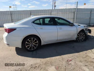 2015 Acura TLX V6 Tech with VIN 19UUB2F51FA008283, listed as a Copart auction lot 53394615 with 91,666 mi miles and Salvage Title. Bid and sale history available at carsss.com. Image 3.