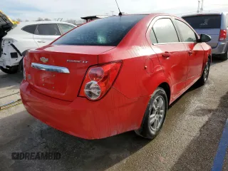 2015 Chevrolet Sonic LT with VIN 1G1JC5SH8F4162447, listed as a Copart auction lot 82182954 with 114,956 mi miles and Salvage Title. Bid and sale history available at DreamBid. Image 3.