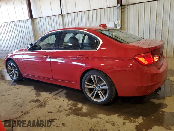 2015 BMW 3 Series 328i xDrive with VIN WBA3B5G54FNS12446, listed as a Copart auction lot 52580375 with 111,237 mi miles and Salvage Title. Bid and sale history available at carsss.com. Image 2.