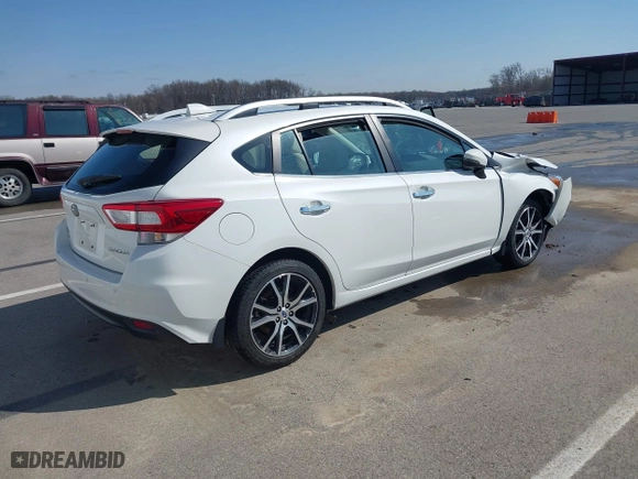 2019 Subaru Impreza Limited with VIN 4S3GTAU65K3749761, listed as a IAAI auction lot 41927935 with 47,131 mi miles. Bid and sale history available at carsss.com. Image 4.