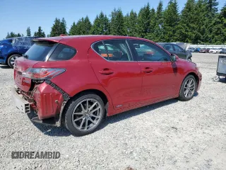 2011 Lexus CT 200h z VIN JTHKD5BH2B2032936, wystawiony jako Copart lot #59354025 z przebiegiem 194 072 mil mil oraz Szkoda całkowita • Salvage title. Historia ofert i sprzedaży dostępna na DreamBid. Obrazek 3.