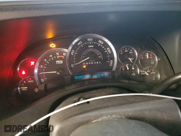 2006 Cadillac Escalade z VIN 1GYEK63N76R151006, wystawiony jako Copart lot #47058005 z przebiegiem 247 015 mil mil oraz Szkoda całkowita • Salvage title. Historia ofert i sprzedaży dostępna na DreamBid. Obrazek 9.