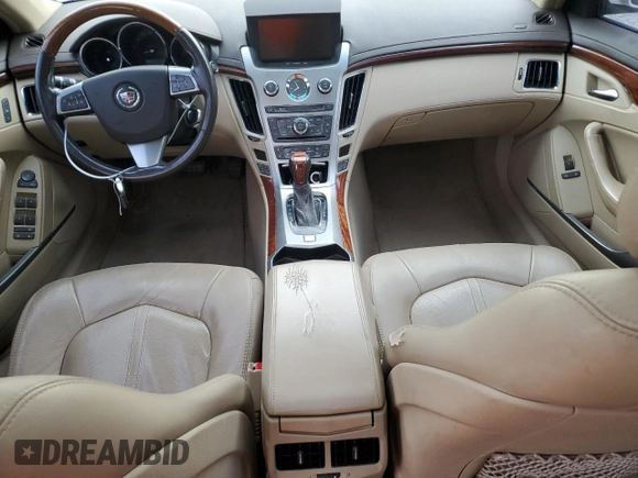 2013 Cadillac CTS Premium with VIN 1G6DP5E39D0120160, listed as a Copart auction lot 76454074 with Not Provided miles and Salvage Title. Bid and sale history available at DreamBid. Image 8.