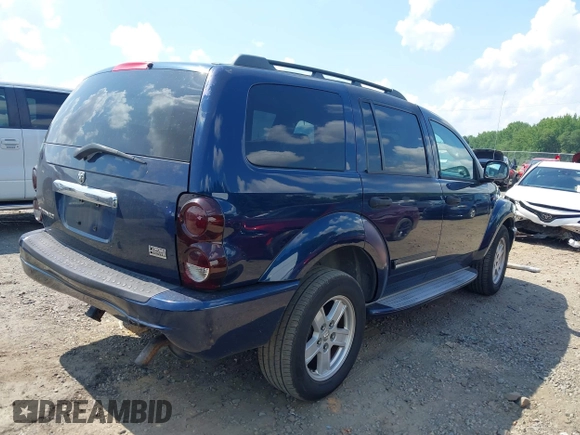 2005 Dodge Durango Limited with VIN 1D4HB58D25F544511, listed as a IAAI auction lot 42411873 with 130,735 mi miles and . Bid and sale history available at DreamBid. Image 4.