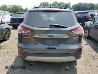2016 Ford Escape Titanium with VIN 1FMCU9JX8GUB85463, listed as a Copart auction lot 58013684 with 147,620 mi miles and Salvage Title. Bid and sale history available at carsss.com. Image 6.