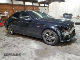 2019 Mercedes-Benz C 43 AMG with VIN 55SWF6EB4KU292857, listed as a Copart auction lot 47214505 with 30,200 mi miles and Salvage title. Bid and sale history available at DreamBid. Image 4.