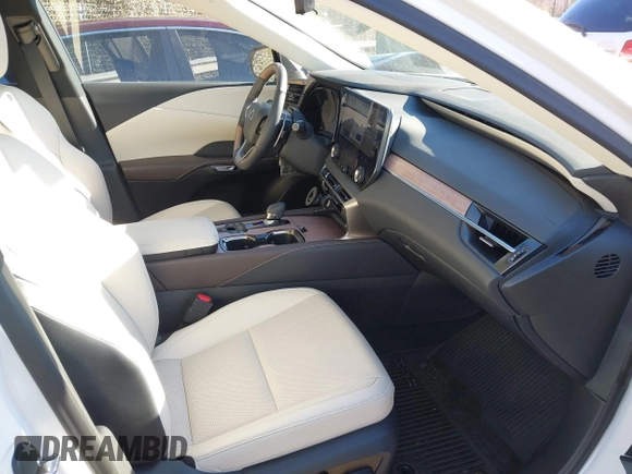 2023 Lexus RX 350 with VIN 2T2BAMCA3PC016934, listed as a IAAI auction lot 41465245 with 11,976 mi miles and . Bid and sale history available at DreamBid. Image 5.