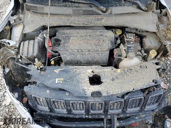 2020 Jeep Compass Trailhawk with VIN 3C4NJDDB0LT163356, listed as a Copart auction lot 46808025 with 103,395 mi miles and Salvage Title. Bid and sale history available at carsss.com. Image 13.