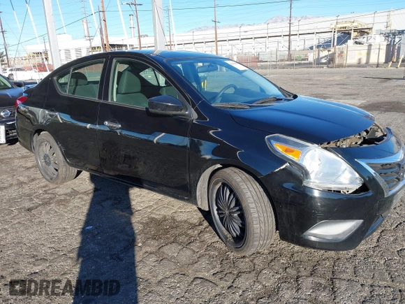 2016 Nissan Versa S Plus with VIN 3N1CN7AP8GL893845, listed as a IAAI auction lot 41390431 with Not Provided miles. Bid and sale history available at carsss.com. Image 1.