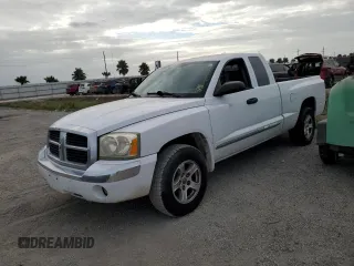 2005 Dodge Dakota with VIN 1D7HE52N95S230132, listed as a Copart auction lot 77028954 with 176,280 mi miles and Non repairable. Bid and sale history available at DreamBid. Image 1.