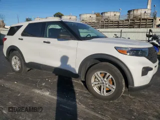 2022 Ford Explorer with VIN 1FMSK8BH2NGB53039, listed as a Copart auction lot 78853984 with 10,509 mi miles and Salvage Title. Bid and sale history available at carsss.com. Image 4.