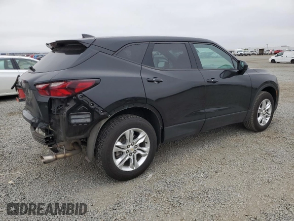 2021 Chevrolet Blazer LT with VIN 3GNKBBRA9MS504952, listed as a Copart auction lot 59342505 with 33,882 mi miles and Salvage title. Bid and sale history available at DreamBid. Image 3.