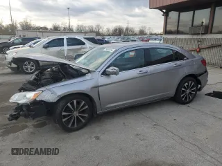 2014 Chrysler 200 Touring with VIN 1C3CCBBB7EN176704, listed as a Copart auction lot 79004534 with 0 mi miles and Salvage Title. Bid and sale history available at carsss.com. Image 1.