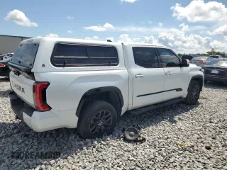 2023 Toyota Tundra Platinum with VIN 5TFNA5DB6PX097041, listed as a Copart auction lot 61903835 with 34,547 mi miles and Salvage title. Bid and sale history available at DreamBid. Image 3.