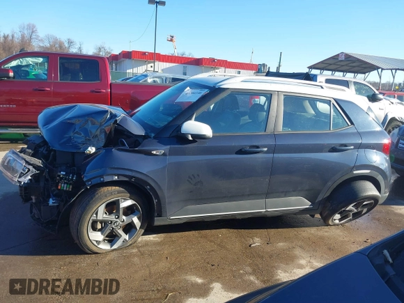 2020 Hyundai Venue SEL with VIN KMHRC8A34LU047689, listed as a IAAI auction lot 41204146 with 78,870 mi miles. Bid and sale history available at carsss.com. Image 14.