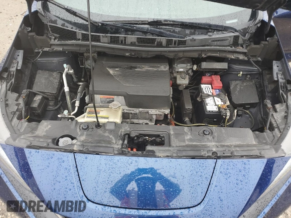 2018 Nissan LEAF S with VIN 1N4AZ1CPXJC307996, listed as a Copart auction lot 55135345 with 73,770 mi miles and Clean Title. Bid and sale history available at DreamBid. Image 11.