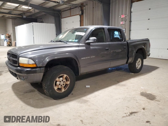 2002 Dodge Dakota Sport with VIN 1B7HG38N02S587775, listed as a Copart auction lot 53423675 with 188,900 mi miles and Salvage Title. Bid and sale history available at carsss.com. Image 1.