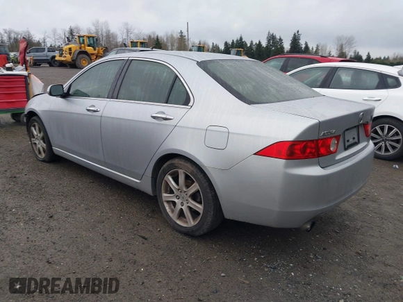 2004 Acura TSX w/Navigation with VIN JH4CL96924C004603, listed as a IAAI auction lot 41621278 with 186,906 mi miles. Bid and sale history available at carsss.com. Image 3.