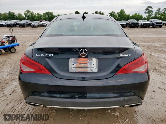 2019 Mercedes-Benz CLA 250 with VIN WDDSJ4GB6KN762832, listed as a Copart auction lot 58600715 with 52,375 mi miles and Salvage title. Bid and sale history available at DreamBid. Image 6.