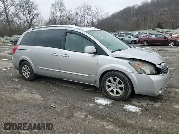 2009 Nissan Quest S with VIN 5N1BV28U99N106407, listed as a Copart auction lot 82570734 with 140,772 mi miles and Salvage Title. Bid and sale history available at carsss.com. Image 12.