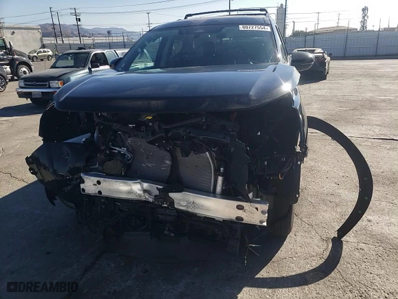 2024 Nissan Pathfinder SV with VIN 5N1DR3BA0RC219644, listed as a Copart auction lot 80727554 with 9,799 mi miles and Salvage Title. Bid and sale history available at carsss.com. Image 12.