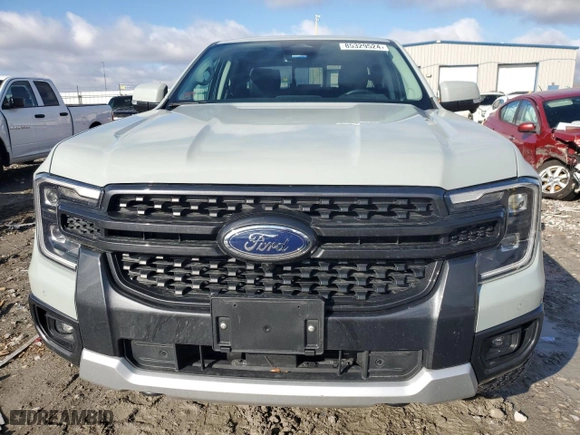 2024 Ford Ranger LARIAT with VIN 1FTER4KH0RLE20102, listed as a Copart auction lot 85329524 with 7,752 mi miles and Salvage Title. Bid and sale history available at carsss.com. Image 5.