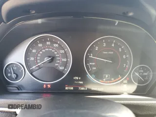 2016 BMW 3 Series 328i xDrive with VIN WBA8E3G53GNT80808, listed as a Copart auction lot 57236545 with 83,108 mi miles and Salvage title. Bid and sale history available at DreamBid. Image 9.