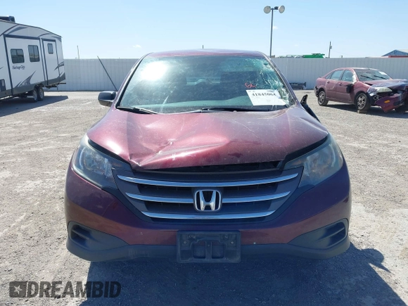 2014 Honda CR-V LX with VIN 5J6RM3H38EL038829, listed as a IAAI auction lot 41845064 with 103,099 mi miles. Bid and sale history available at carsss.com. Image 12.
