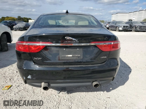 2018 Jaguar XF with VIN SAJBE4EV6JCY56135, listed as a Copart auction lot 88316245 with 35,087 mi miles and Salvage Title. Bid and sale history available at DreamBid. Image 6.