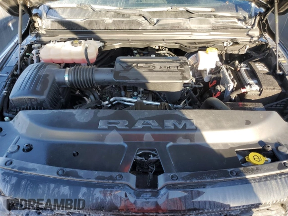 2023 Ram 1500 Big Horn with VIN 1C6RRFBG9PN519532, listed as a Copart auction lot 73810574 with 0 mi miles and Non Repairable. Bid and sale history available at carsss.com. Image 12.