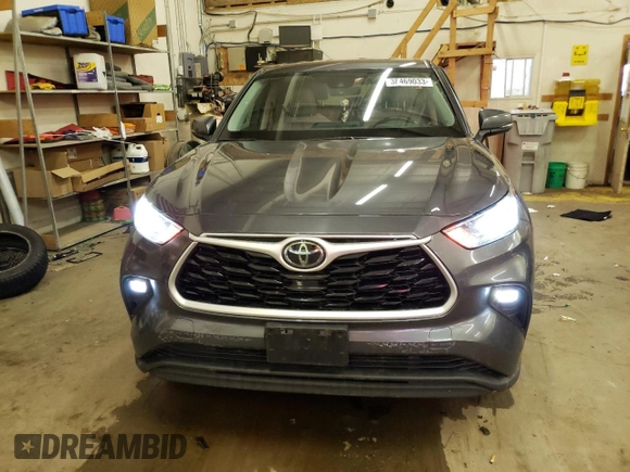 2020 Toyota Highlander LE with VIN 5TDBZRBH5LS005069, listed as a Copart auction lot 38469033 with 25,589 mi miles and . Bid and sale history available at DreamBid. Image 5.