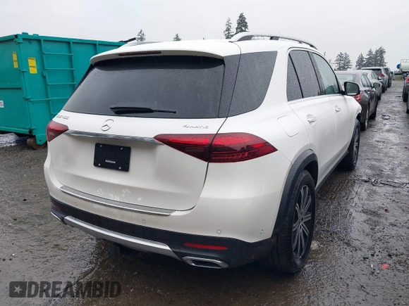 2024 Mercedes-Benz GLE 450 with VIN 4JGFB5KB3RB177056, listed as a IAAI auction lot 41242732 with 2,030 mi miles and . Bid and sale history available at DreamBid. Image 4.