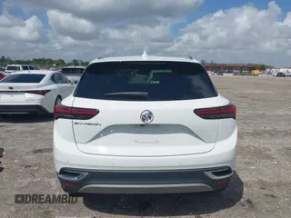 2021 Buick Envision Preferred with VIN LRBAZLR44MD073242, listed as a IAAI auction lot 41947075 with 31,335 mi miles and . Bid and sale history available at DreamBid. Image 16.
