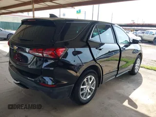 2023 Chevrolet Equinox LS with VIN 3GNAXHEG2PL100559, listed as a IAAI auction lot 41938809 with 116,022 mi miles and . Bid and sale history available at DreamBid. Image 4.