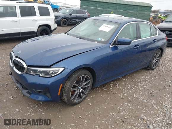 2021 BMW 3 Series 330i xDrive with VIN 3MW5R7J02M8C03547, listed as a IAAI auction lot 41961467 with 35,736 mi miles. Bid and sale history available at carsss.com. Image 18.