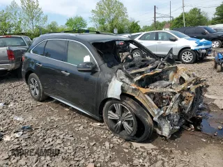 2017 Acura MDX z VIN 5FRYD4H3XHB041633, wystawiony jako Copart lot #55994175 z przebiegiem Nie podano mil oraz Szkoda całkowita • Salvage title. Historia ofert i sprzedaży dostępna na DreamBid. Obrazek 4.