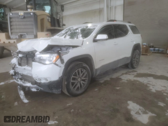 2017 GMC Acadia SLE with VIN 1GKKNSLS5HZ138518, listed as a Copart auction lot 48023935 with 0 mi miles and Salvage Title. Bid and sale history available at carsss.com. Image 1.