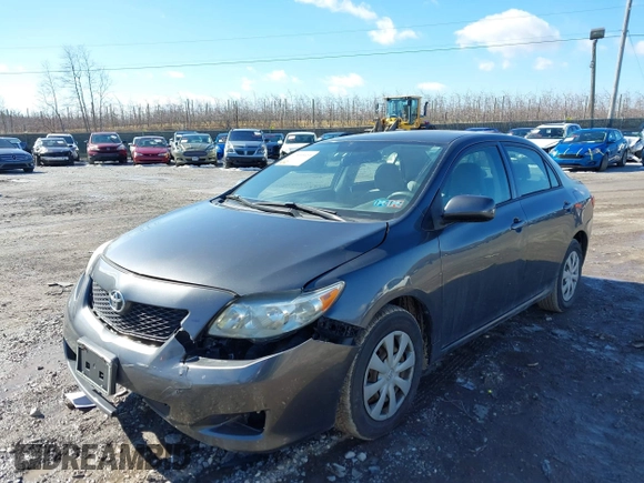 2009 Toyota Corolla with VIN JTDBL40E499070662, listed as a IAAI auction lot 41590923 with 148,295 mi miles. Bid and sale history available at carsss.com. Image 6.