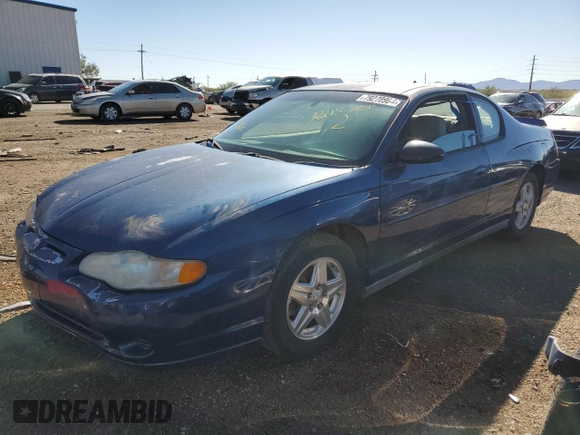 2004 Chevrolet Monte Carlo LS with VIN 2G1WW12E149389050, listed as a Copart auction lot 79270984 with 134,574 mi miles and Clean Title. Bid and sale history available at carsss.com. Image 1.