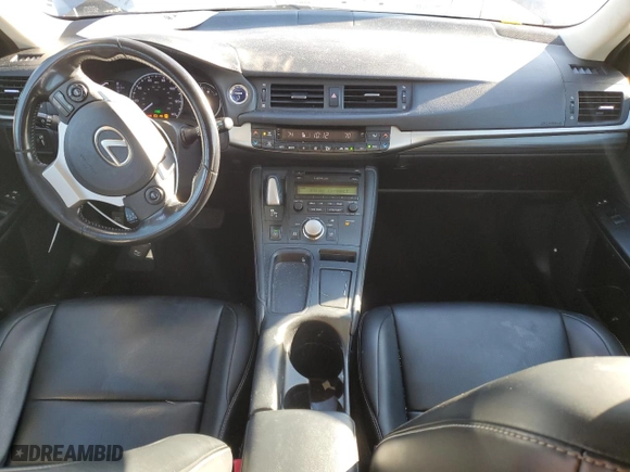 2015 Lexus CT 200h Hybrid with VIN JTHKD5BH9F2249678, listed as a Copart auction lot 43129485 with 109098 miles and Salvage Title. Bid and sale history available at carsss.com. Image 8.