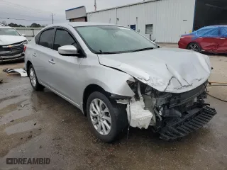 2019 Nissan Sentra S with VIN 3N1AB7AP9KY396606, listed as a Copart auction lot 44627745 with 72,610 mi miles and Salvage Title. Bid and sale history available at carsss.com. Image 4.