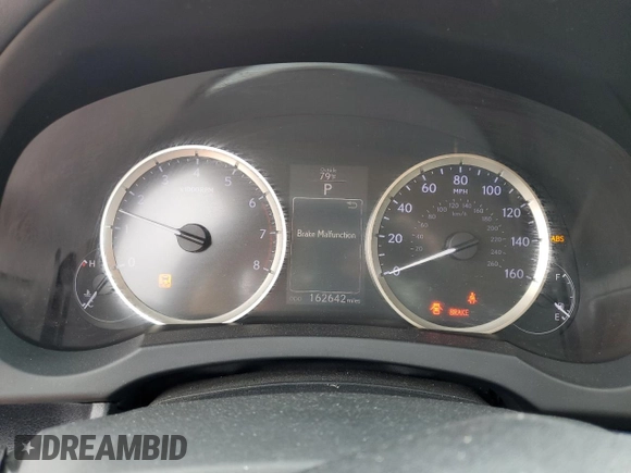 2016 Lexus IS 200t with VIN JTHBA1D22G5017188, listed as a Copart auction lot 51459035 with 162,642 mi miles and Salvage Title. Bid and sale history available at DreamBid. Image 9.