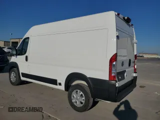 2024 Ram ProMaster Cargo Tradesman with VIN 3C6LRVCG6RE119112, listed as a Copart auction lot 83451864 with 3,941 mi miles and Salvage Title. Bid and sale history available at carsss.com. Image 2.